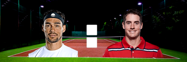 Фабио Фоньини – Джон Изнер: прямой онлайн эфир матча с ATP Cup, 7 января 2020 года