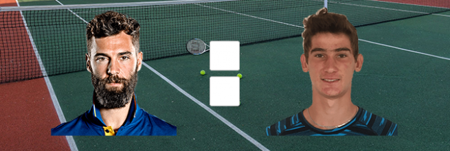 Бенуа Пэр – Ллойд Джордж Харрис: прямой онлайн эфир матча с ATP Cup, 8 января 2020 года
