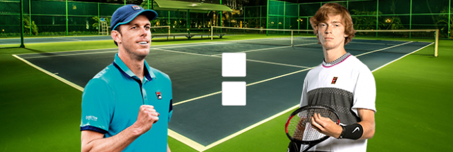 Сэм Куэрри – Андрей Рублев: онлайн прямой эфир матча на ATP Аделаида, 15 января 2020 года
