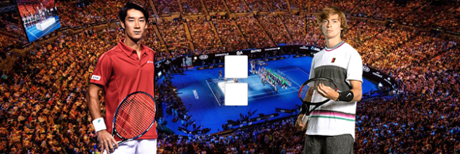 Юити Сугита – Андрей Рублев: онлайн прямой эфир матча на Австралиан Оупен 2020, 23 января 2020 года