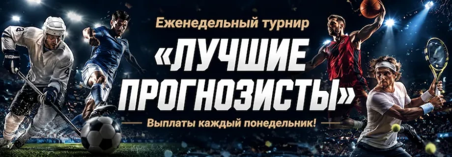 Изображение турнира Лучшие прогнозисты (еженедельный)